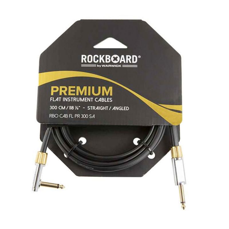 Кабель інструментальний ROCKBOARD Flat Instrument Cable, Straight/Angled (300 cm)